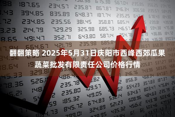 翻翻策略 2025年5月31日庆阳市西峰西郊瓜果蔬菜批发有限责任公司价格行情