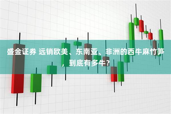 盛金证券 远销欧美、东南亚、非洲的西牛麻竹笋，到底有多牛？