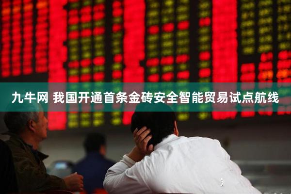 九牛网 我国开通首条金砖安全智能贸易试点航线