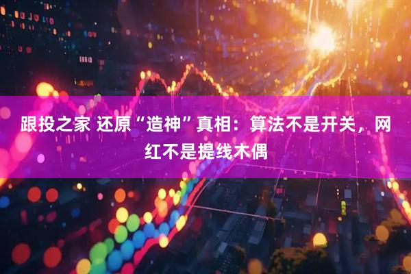 跟投之家 还原“造神”真相:算法不是开关,网红不是提线木偶